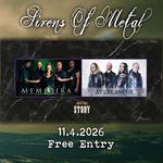 SIRENS OF METAL: MEMOIRA & AVERLANCHE @ WEST SIDE STORY, VANTAA 11.4.2026