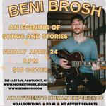 Beni Brosh - An Evening of Songs and Stories