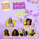 Spring Drag Show @ Hub City Brewery 