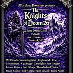 The Maryland Doomfest Presents: Knights of Doom 2026