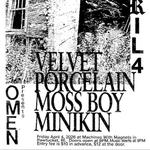 Velvet w/Porcelain, Moss Boy, and Minikin in Rhode Island!