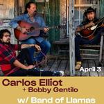 West Art Welcomes Carlos Elliot ft. Bobby Gentilo with Band of Llamas