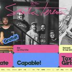  Show Gratis du Samedi - Santa Teresa 2026 avec TAXI GIRLS, CAPABLE! et POMEGRANATE
