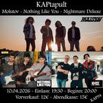 Molutov, Nothing Like You und Nightmare Deluxe im Kap94