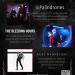 Palindrones, The Bleeding Hours, Ruby Wednesday Live at Walthamstow Trades Hall