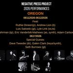 līder|lāder (A Negative Press Project): Ruthie Dineen(p), Andrew Lion (b) Luis Salcedo (gt