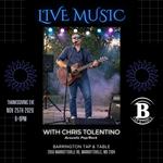 Live @ Barrington Tap & Table Thanksgiving Eve
