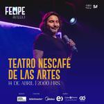 Felipe Avello en teatro Nescafé de las Artes