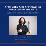 A Look Into Managing Life As An Artist (lecture) - Aaron Larget-Caplan