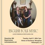 House Concert - Sebastopol, CA 