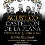 Saurom en concierto ACÚSTICO,  CASTELLÓN DE LA PLANA, España 
