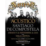 SAUROM EN SANTIAGO DE COMPOSTELA, CONCIERTO ACÚSTICO