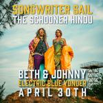 Sunset Songwriter Sail - Electric Blue Yonder - Schooner Hindu