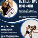 LIZ LIEBER LIVE in benefit of Jo-Mé Dance Scholarships