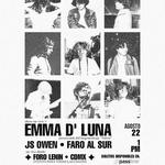 Emma D’ Luna en vivo desde Foro Lenin, CDMX