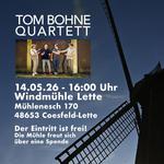 Tom Bohne Quartett Live an der Windmühle