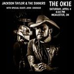 Jackson Taylor & The Sinners (with special guest, John Crocker & The Spare Parts Band)