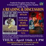 Mwalim @ Frederick Douglass Unity House Book Talk