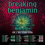 Breaking Benjamin UK/EU Tour 2026
