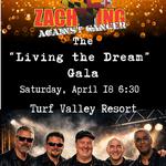 The "Living the Dream" Gala to Benefit Zaching Against Cancer with Misspent Youth
