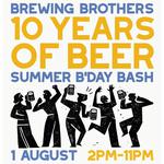 Brewing Brothers 10 Years of Beer