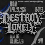DESTROY LONELY @ Catch One [18+]