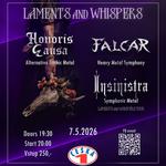 Laments And Whispers: Insinistra, Honoris Causa, Falcar
