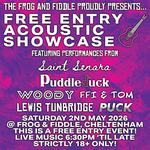 FREE ENTRY ACOUSTIC SHOWCASE! Ft. SAINT SENARA / PUDDLEDUCK / WOODY / FFI & TOM / & MORE!