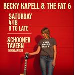 Becky Kapell and The Fat 6 at the Schooner Tavern