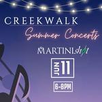 The Martini Shot at Creekwalk Summer Concerts