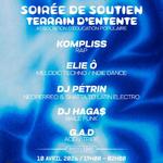 Soirée de soutien à Terrain d'Entente