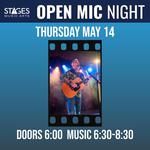 Stages Open Mic Night hosted by TJ Mullen