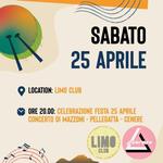 25 Aprile  con Emiliano Mazzoni + Pellegatta + Cenere