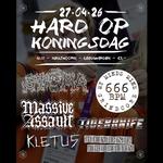 Hard op Koningsdag, Neushoorn - Leeuwarden