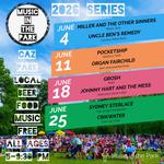 Organ Fairchild at Music in the Park - Caz Park, Buffalo NY