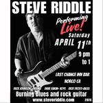 Steve Riddle Band Live! 
