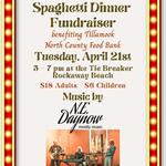Spaghetti Fundraiser for Tillamook North County Food Bank