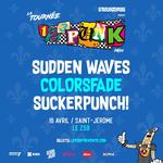 Tournée 123 Punk à Saint-Jérôme avec Sudden Waves, Suckerpunch! & Colorsfade