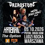METAL JEGO MAĆ!🔥 Koncert Dreadstone + Haterail + SUPPORT: The Option