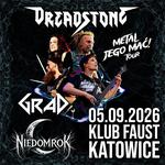 METAL JEGO MAĆ!🔥 Koncert Dreadstone + Grad + Niedomrok