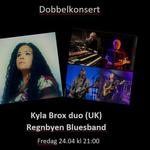 Bjørgvin Bluesklubb - Dobbelkonsert med Kyla Brox Duo (UK) og Regnbyen Bluesband