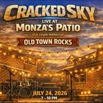 Cracked Sky Rocking the Patio at Monza's  7/24/26