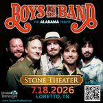 LORETTO, TN - The Alabama Tribute returns to The Stone Theater