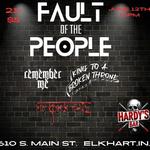Fault of the People w/ Remember Me @ Hardy's Bar