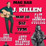 J. Killen with Andy Branton, Cait Justice, & Seth Robinson at Mag Bar - Louisville, KY