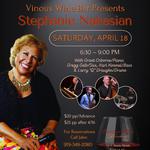 Stephanie Nakasian at the historic Vinous Wine Bar