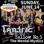 Tantric w/sg Yellow No. 5, The Mental Mystics, Nic Stevens 