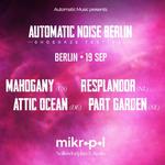 Automatic Noise Festival Berlin — Shoegaze Night