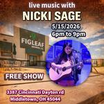 Nicki Sage at FigLeaf Brewing 5/15