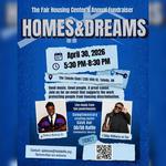 The Fair Housing Center’s Annual Fundraiser “Homes and Dreams” 